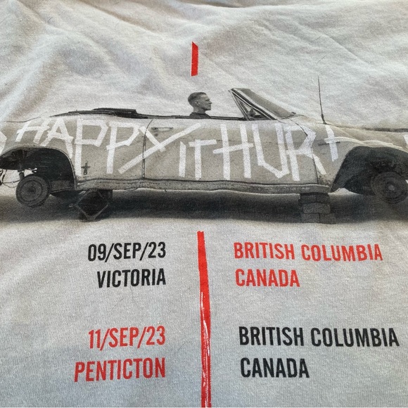 Bryan Adam’s So Happy It Hurts Concert Tshirt Large - Picture 5 of 6